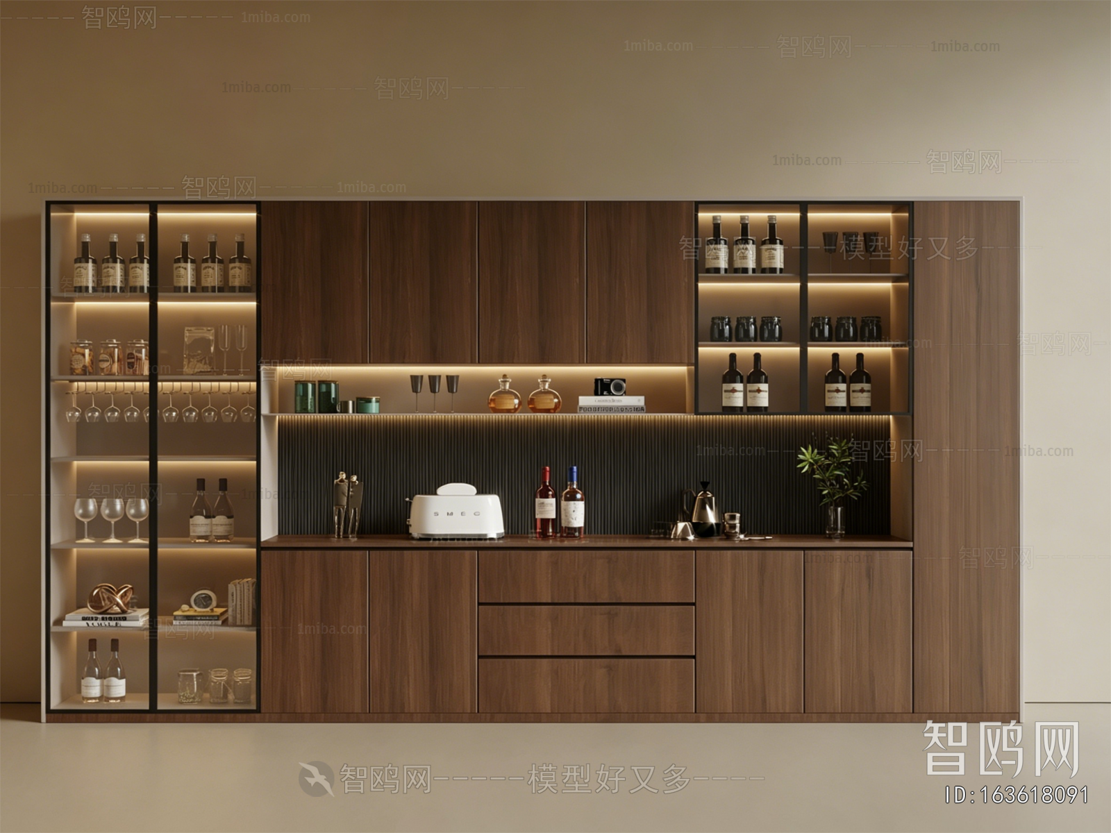 Modern Wine Cabinet