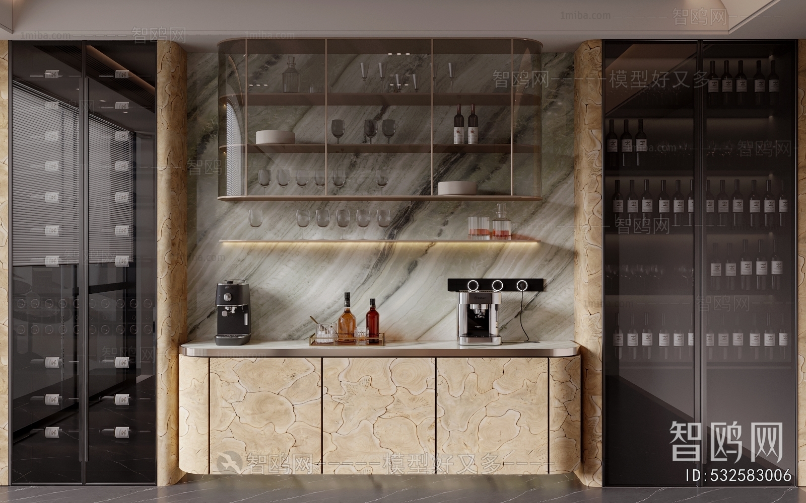 Modern Wine Cabinet