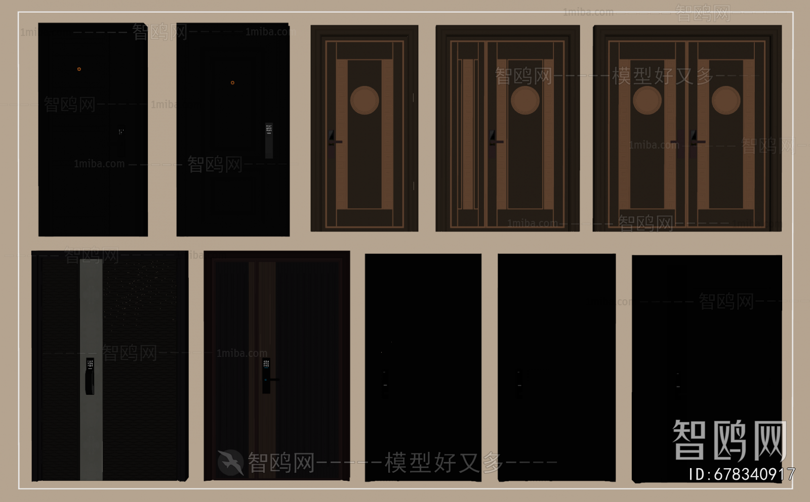 Modern Entrance Door