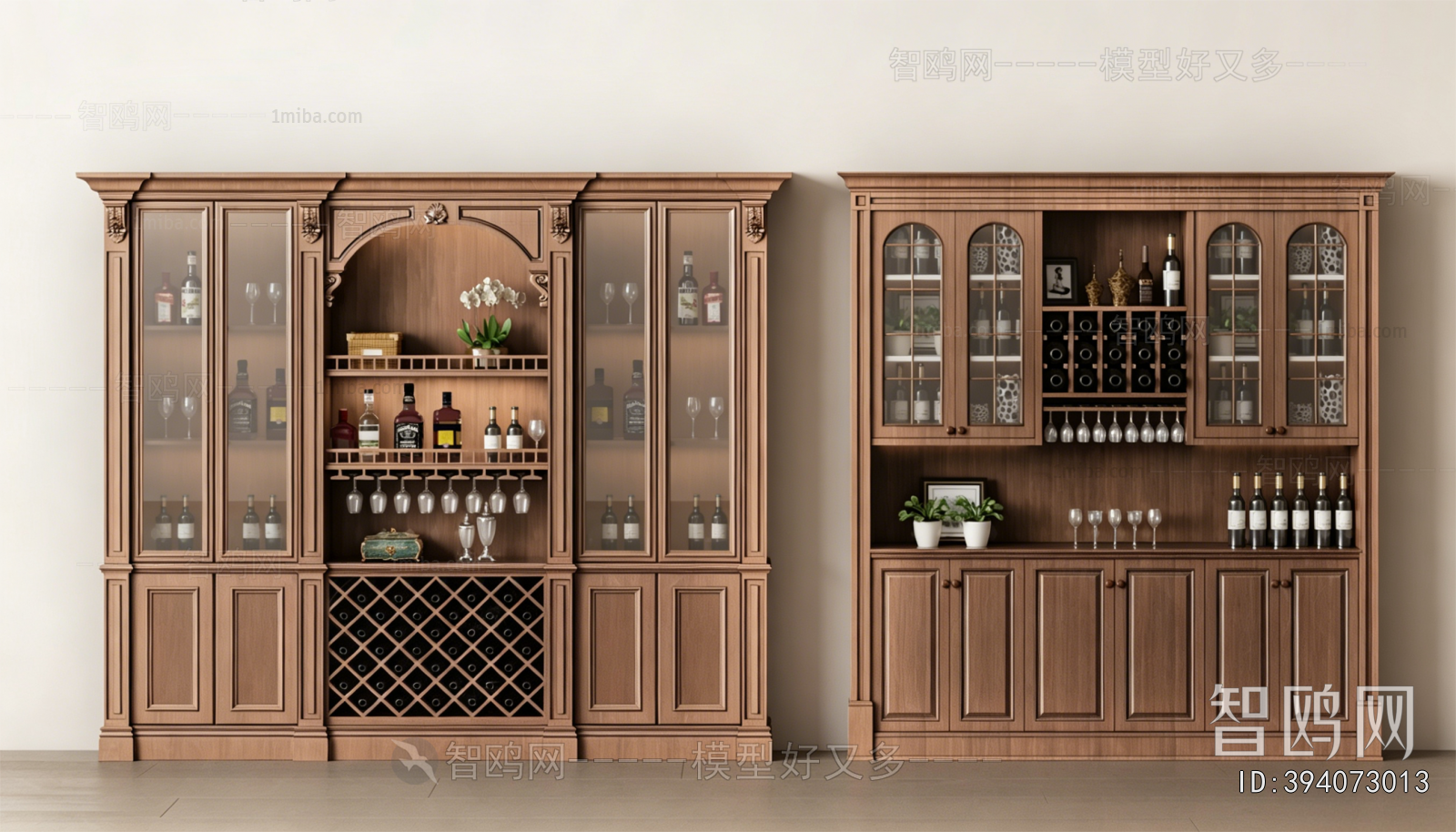 American Style Wine Cabinet