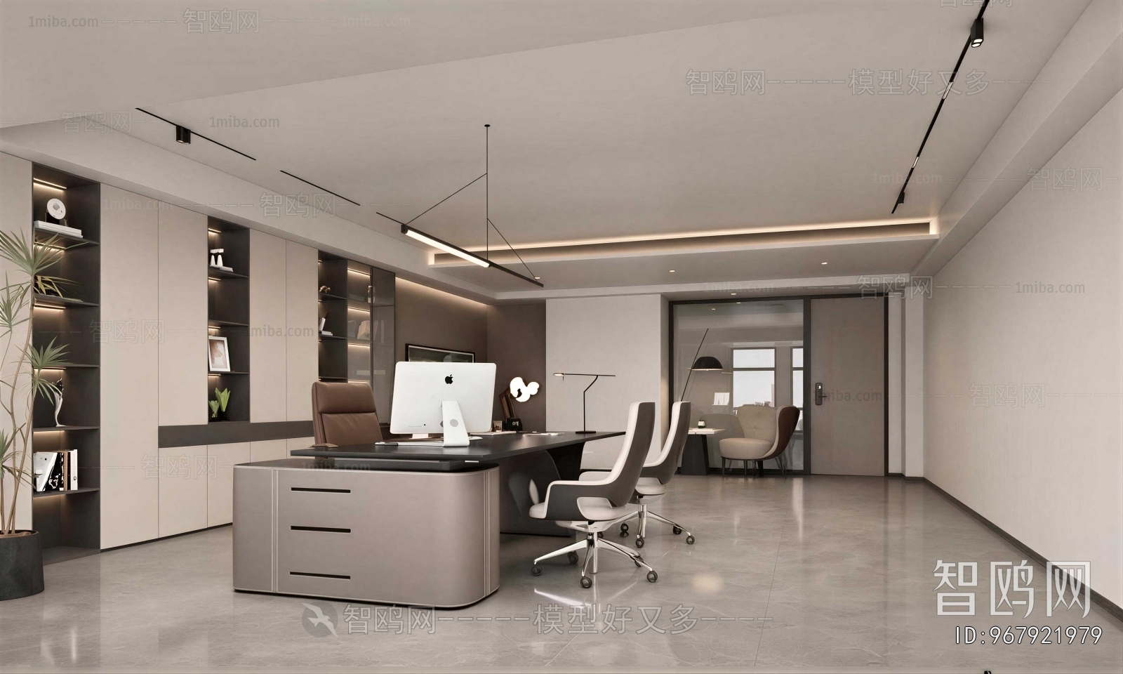 Modern Manager's Office