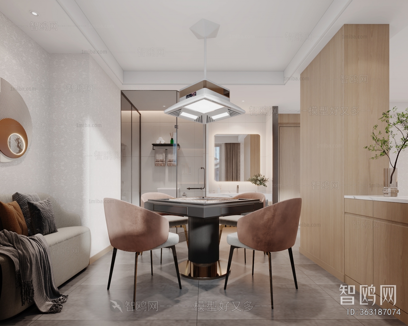 Modern Guest Room
