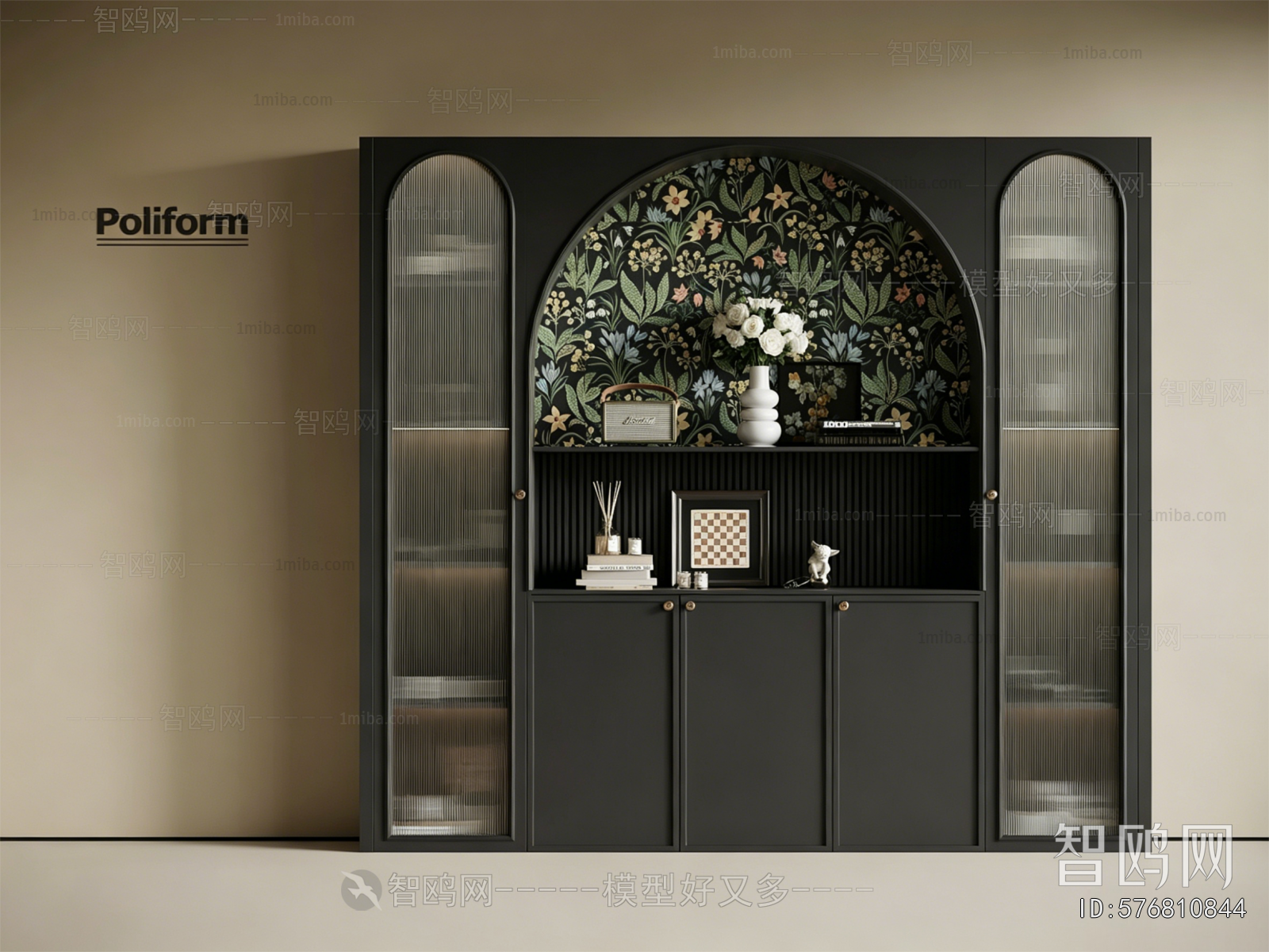 French Style Bookcase