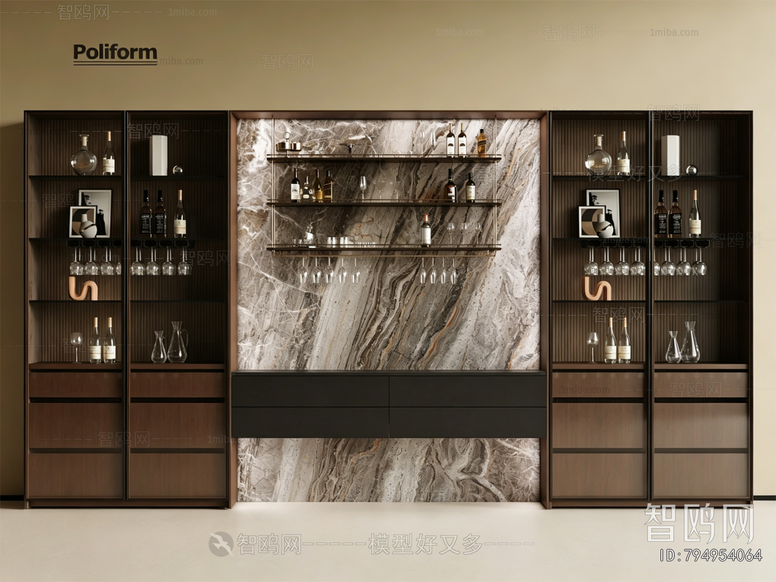 Modern Wine Cabinet