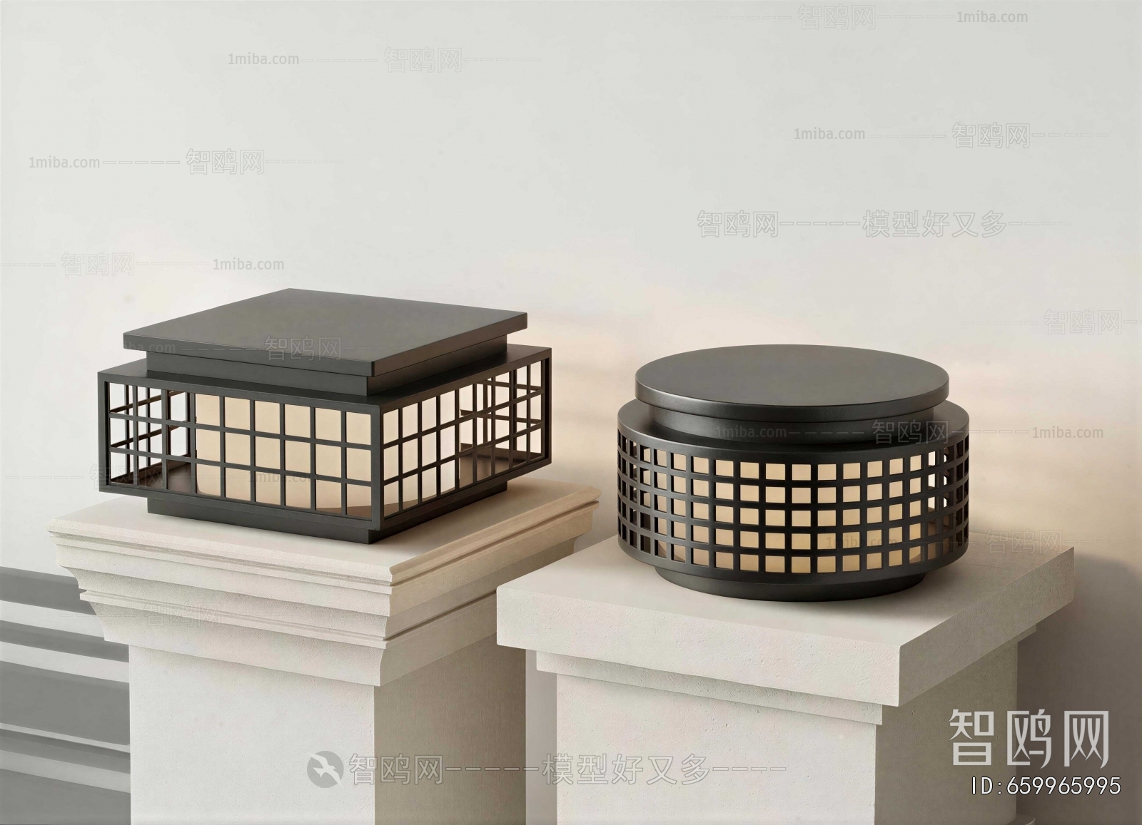 New Chinese Style Outdoor Light