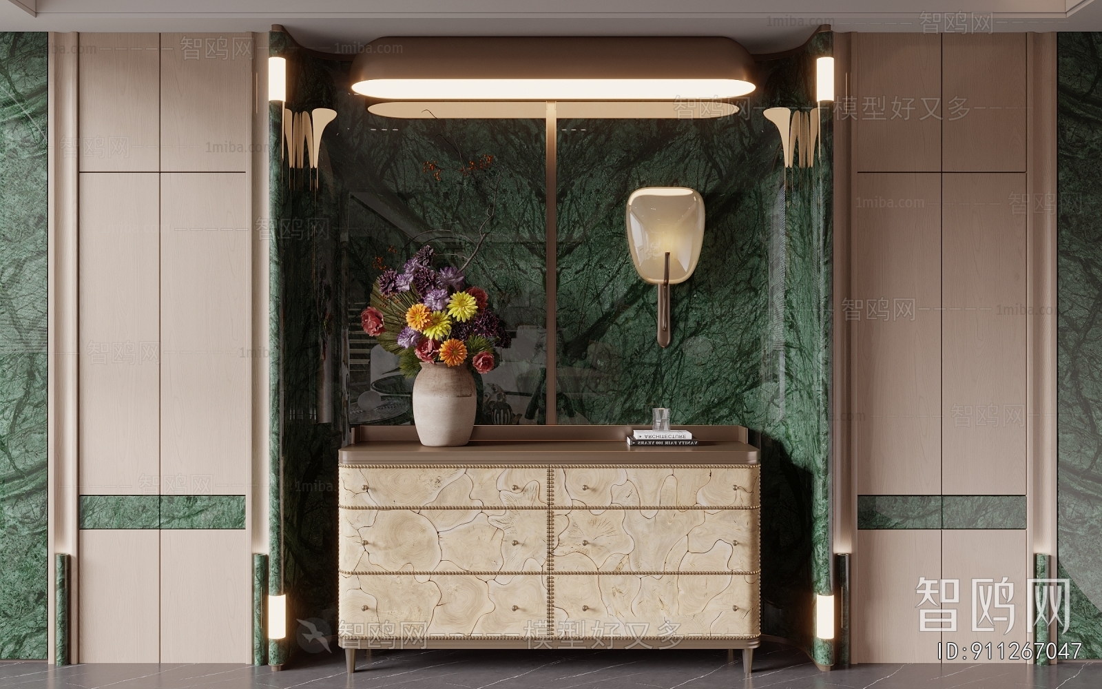 Modern Entrance Cabinet