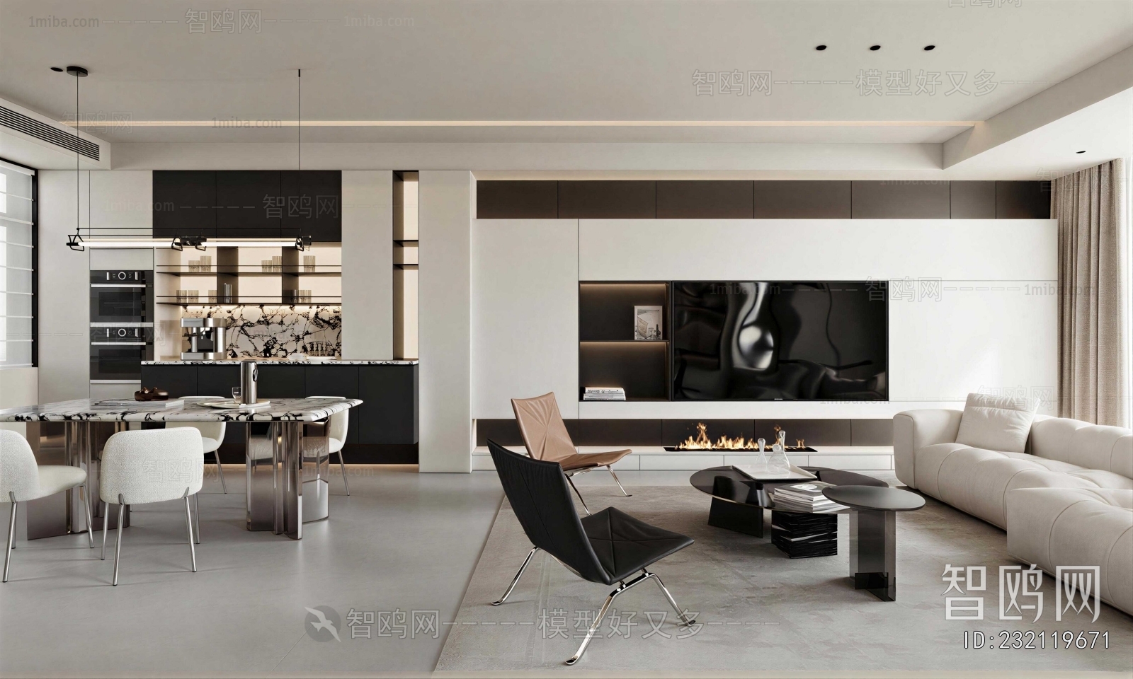 Modern A Living Room