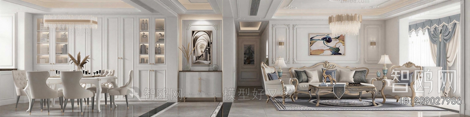 American Style Hallway