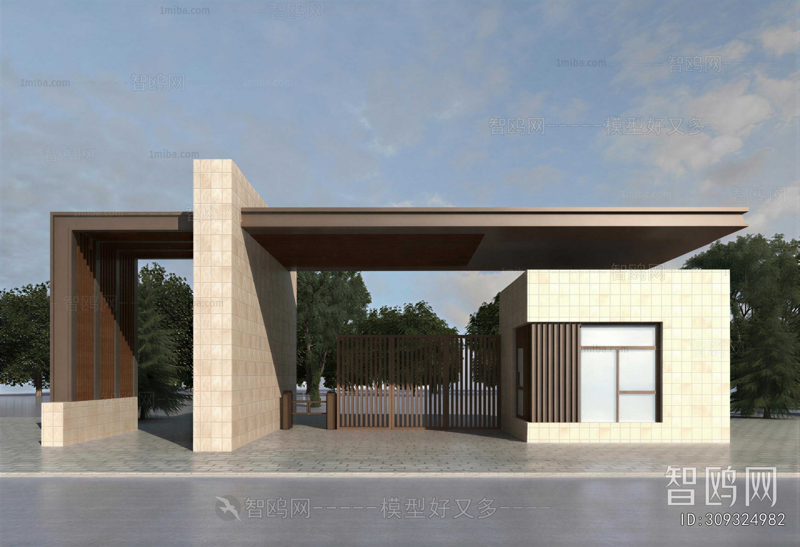 Modern Facade Element