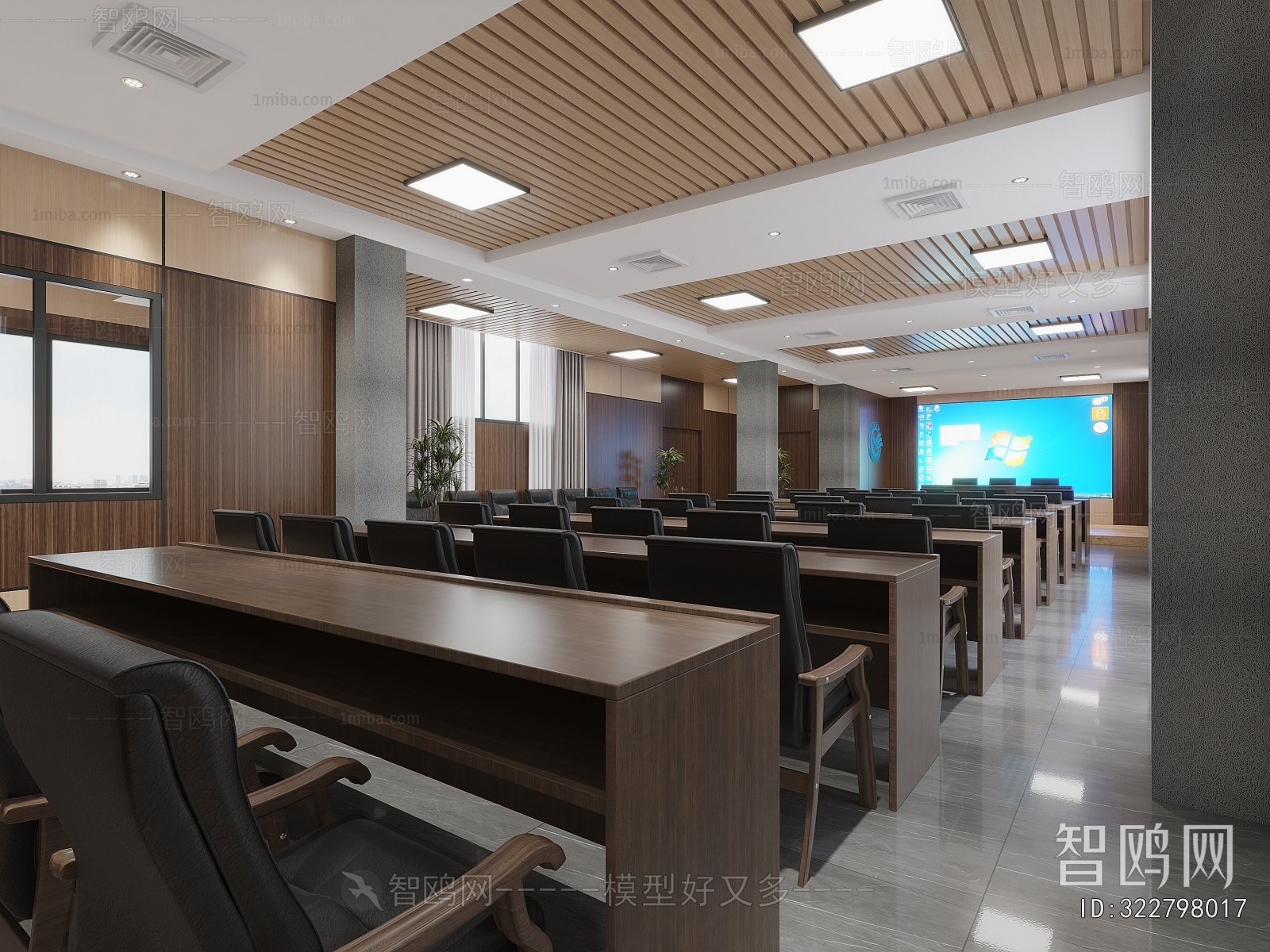 New Chinese Style Meeting Room