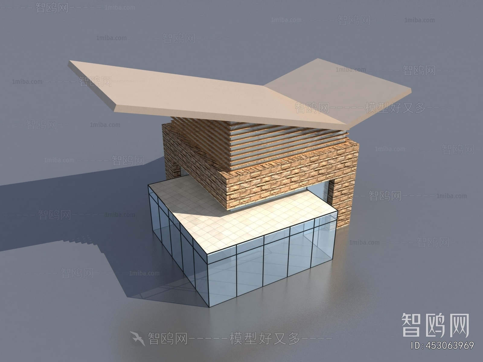 Modern Security Booth