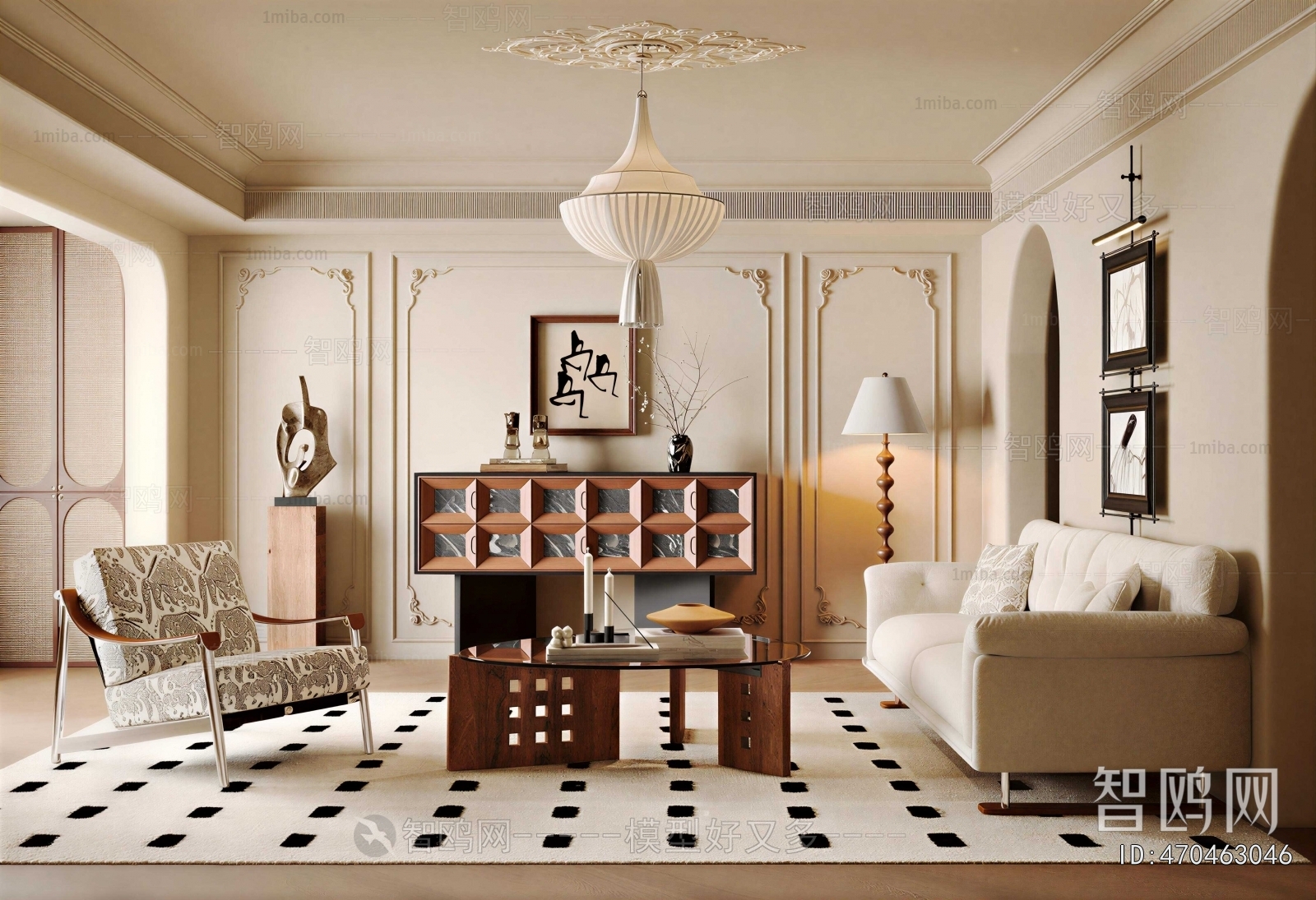 French Style A Living Room