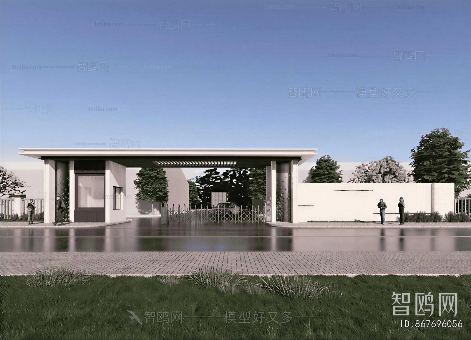 Modern Facade Element