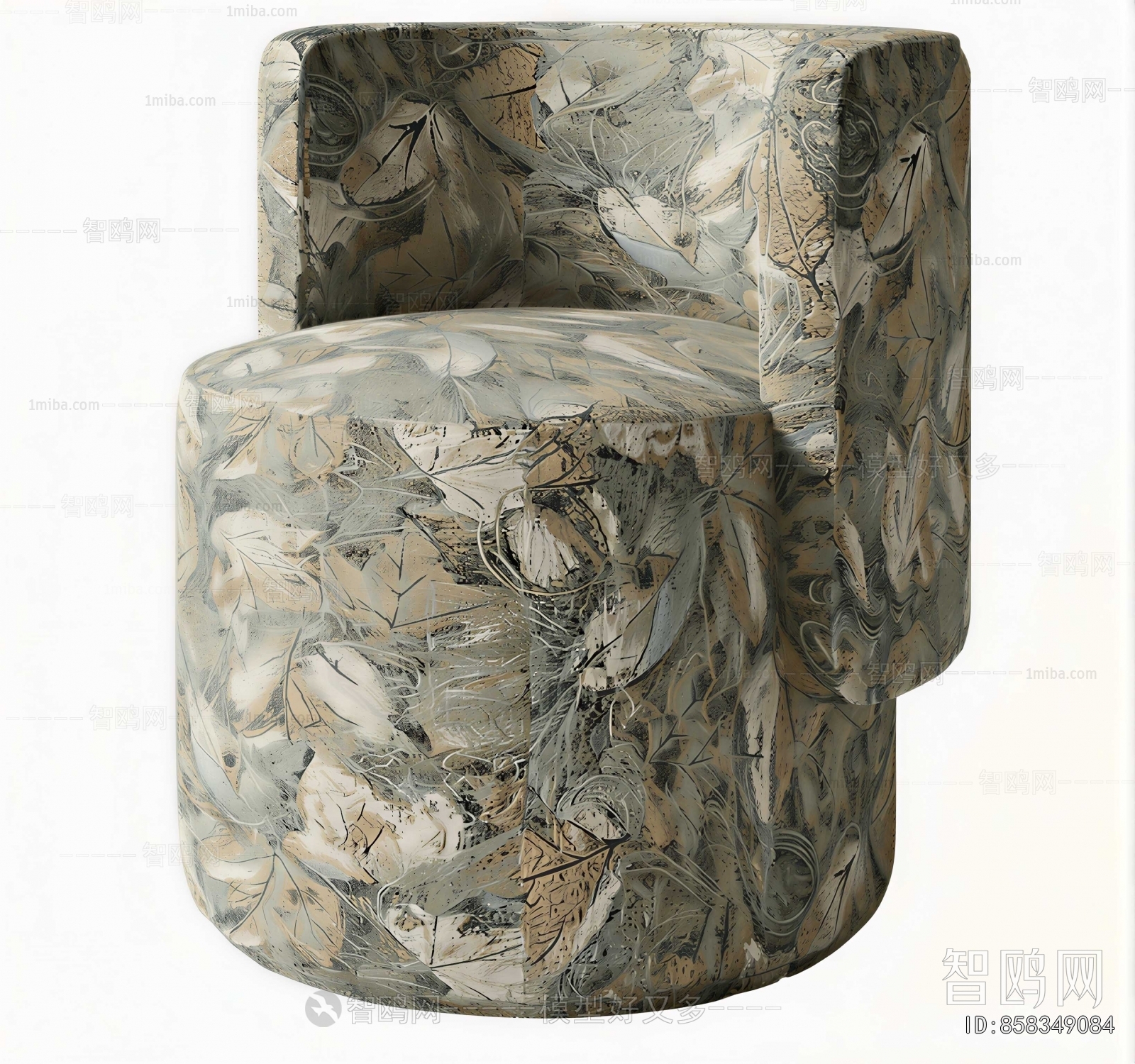 French Style Single Sofa