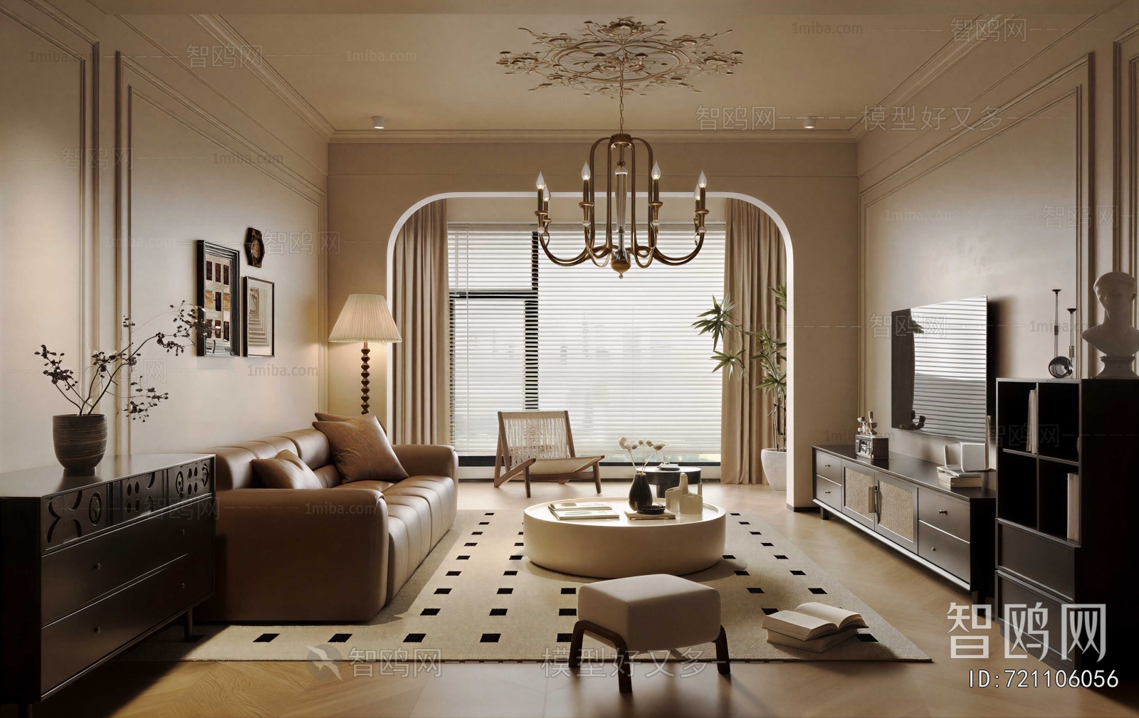 French Style A Living Room