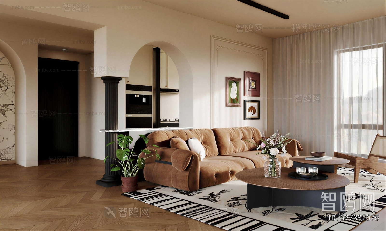 French Style A Living Room