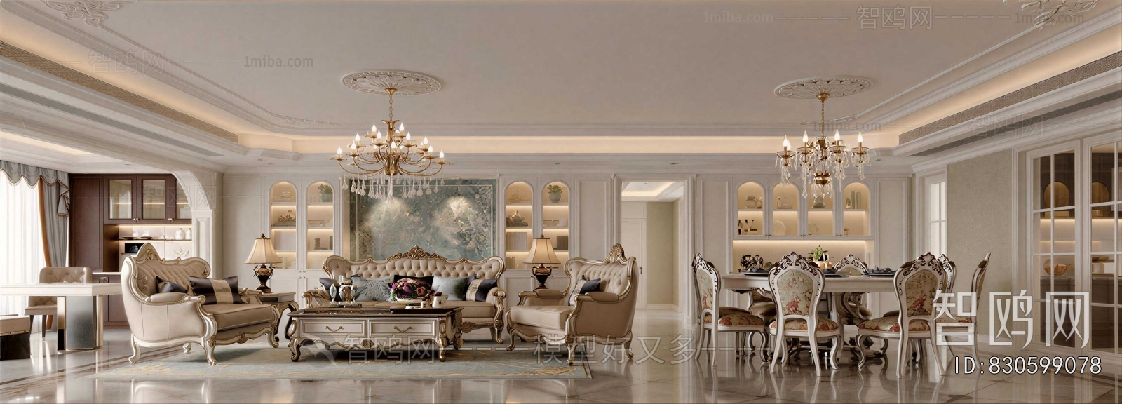 European Style A Living Room