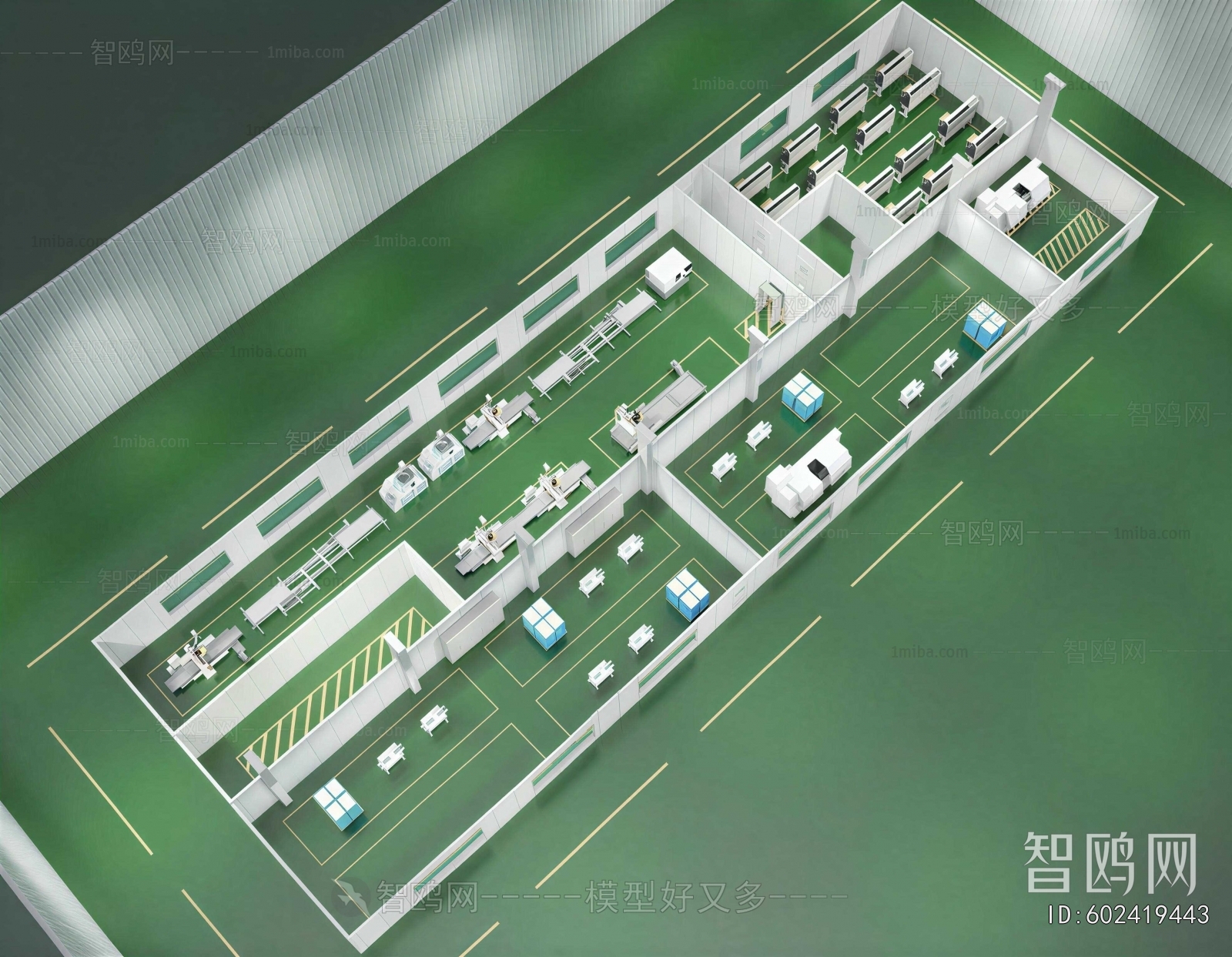Modern Factory Floor/warehouse