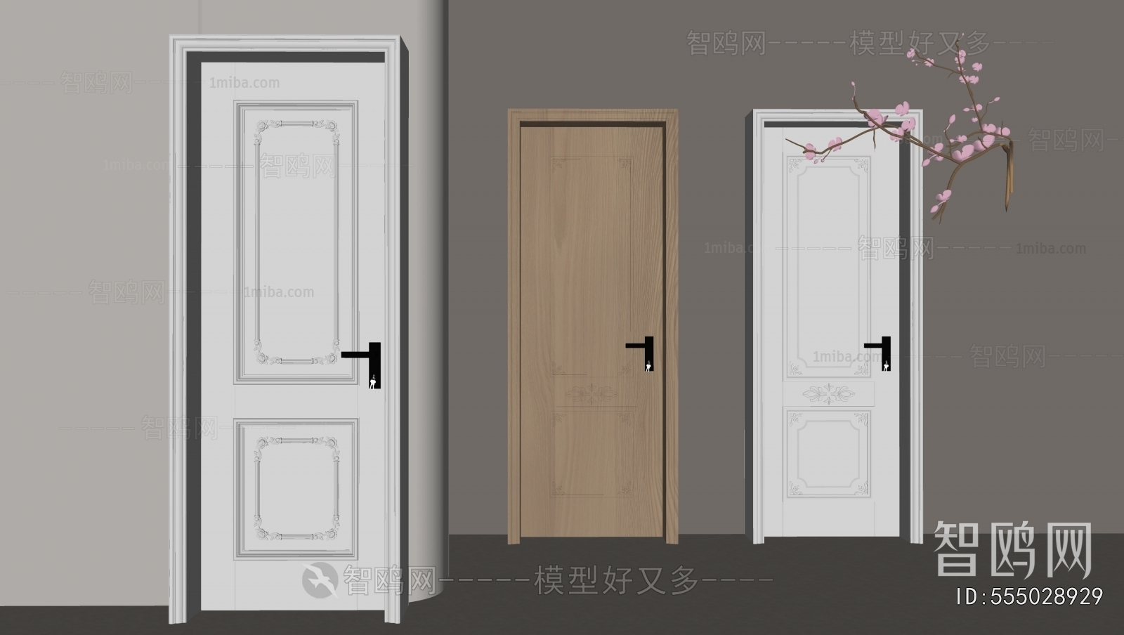Modern Single Door