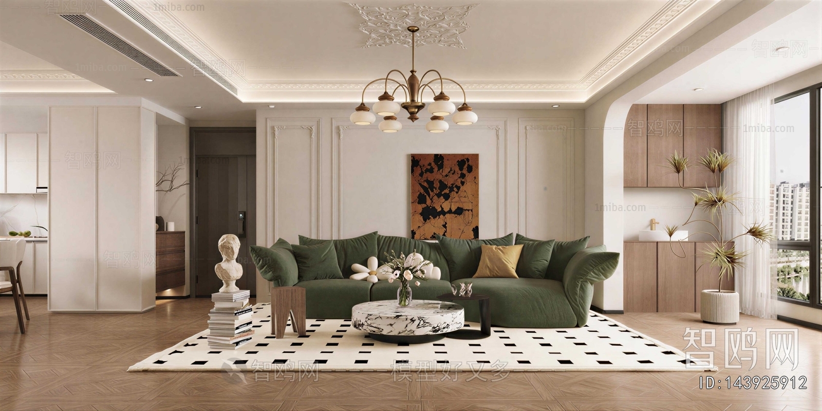 French Style A Living Room