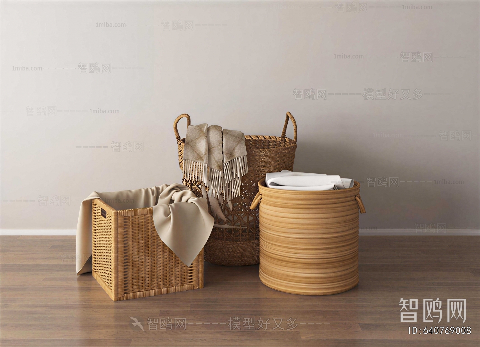 Wabi-sabi Style Storage Basket