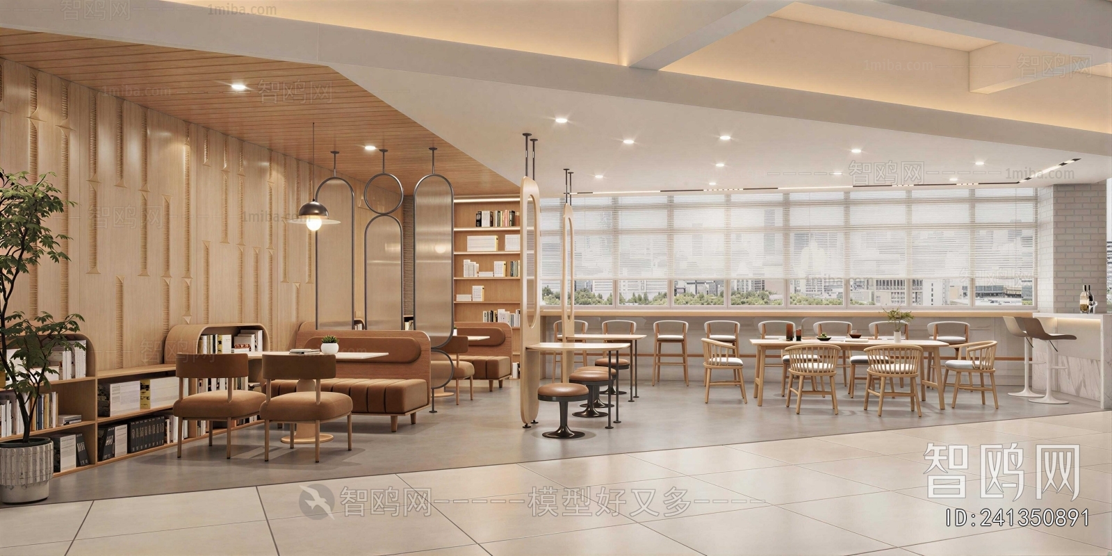 Modern Bookstore Book Bar