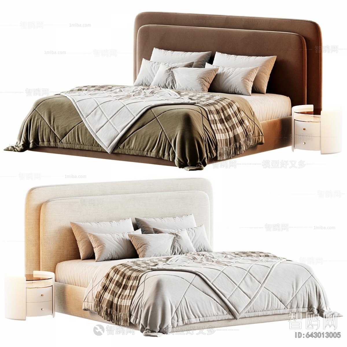 Modern Double Bed