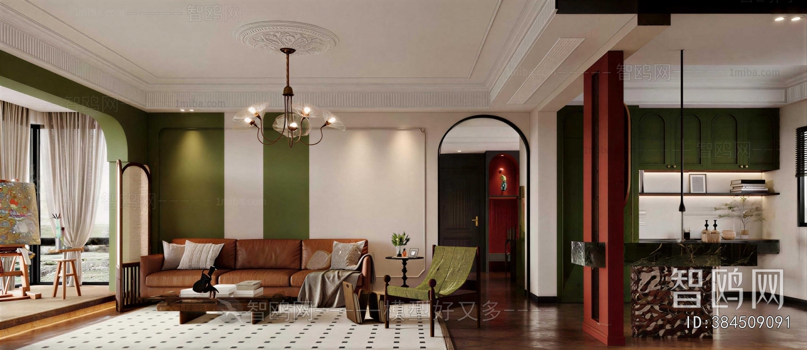 French Style A Living Room