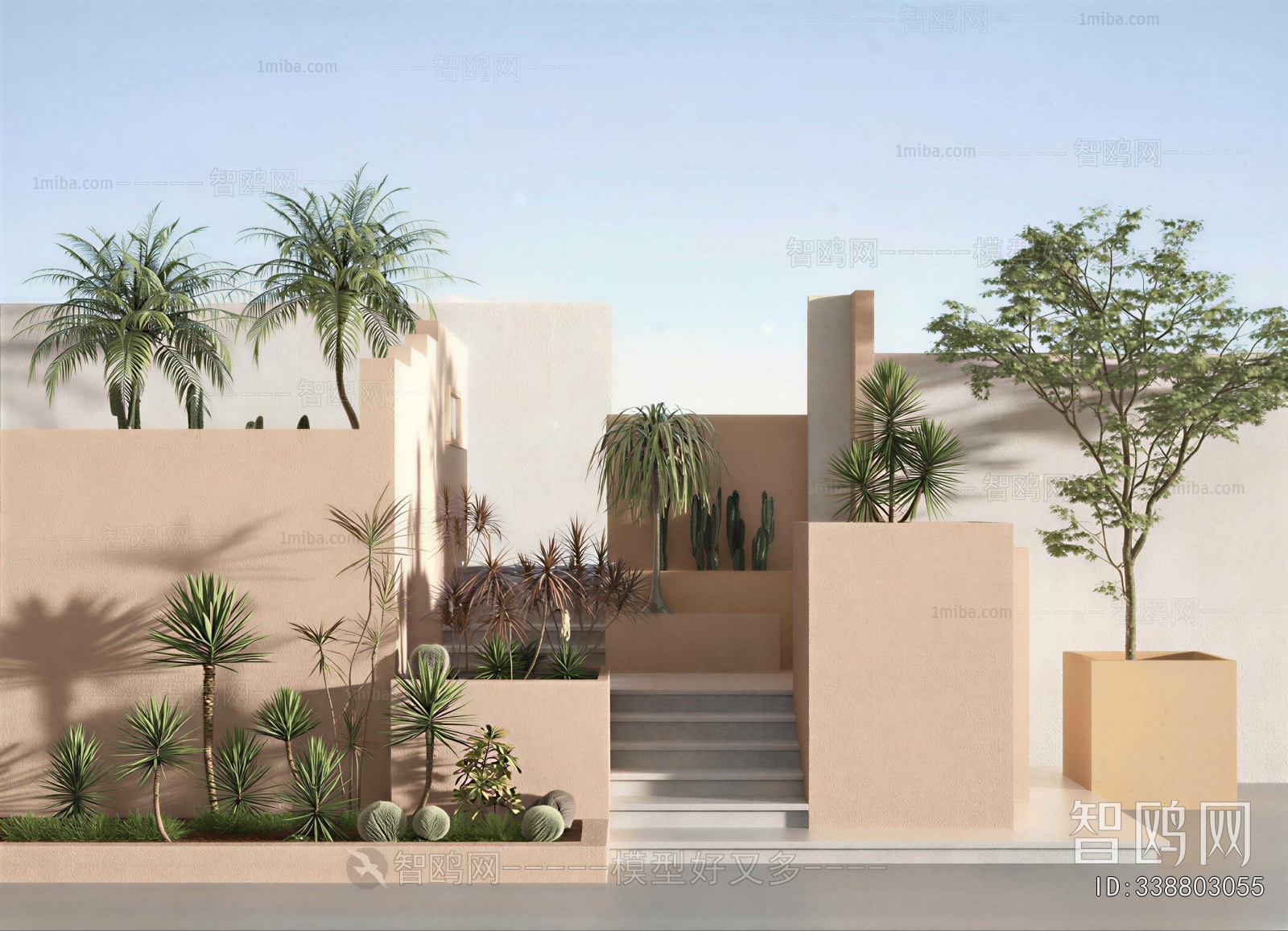 Modern Courtyard/landscape