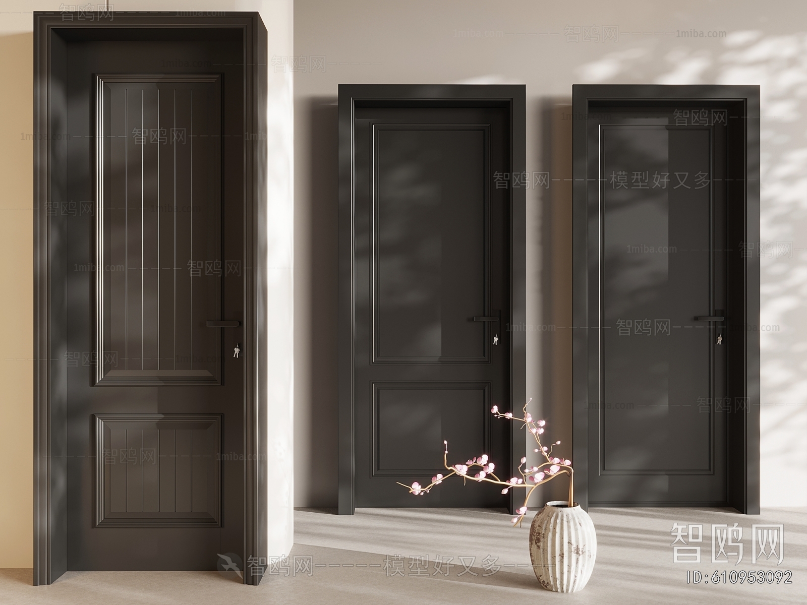 Modern Single Door