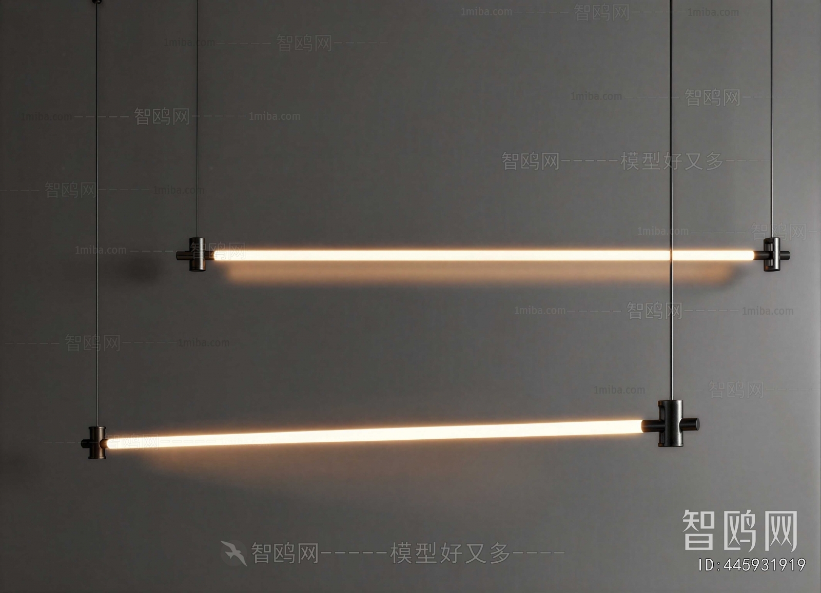 Modern Long Chandelier