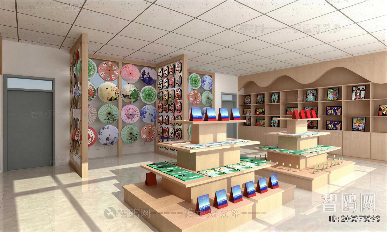 New Chinese Style Exhibition Hall