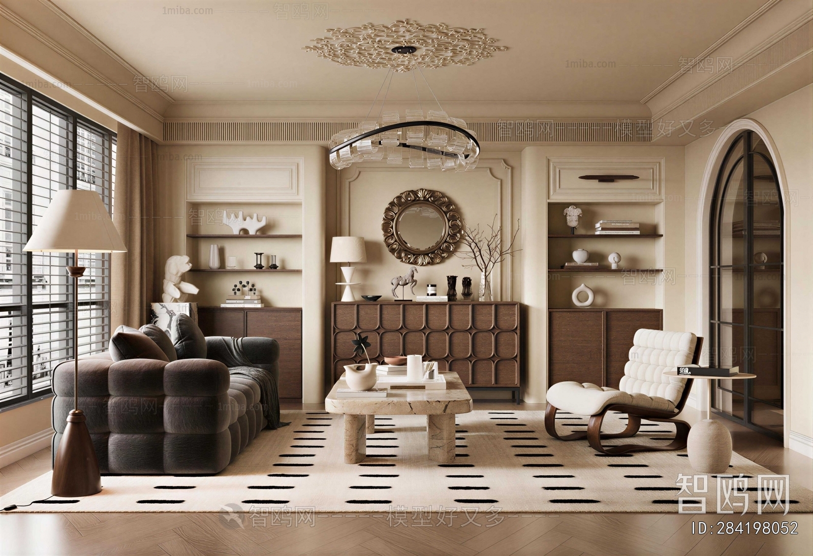 French Style A Living Room