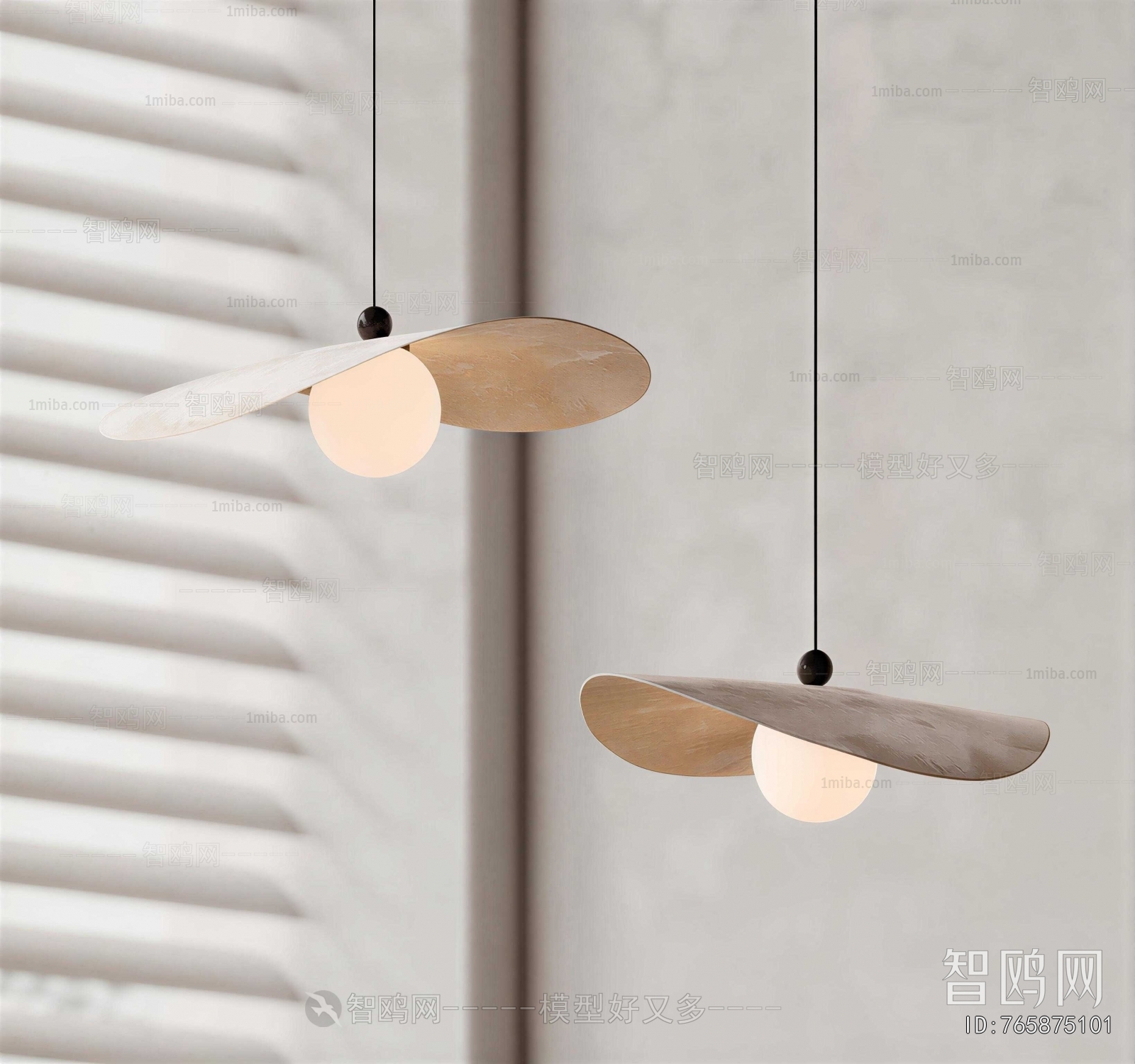 Wabi-sabi Style Table Lamp