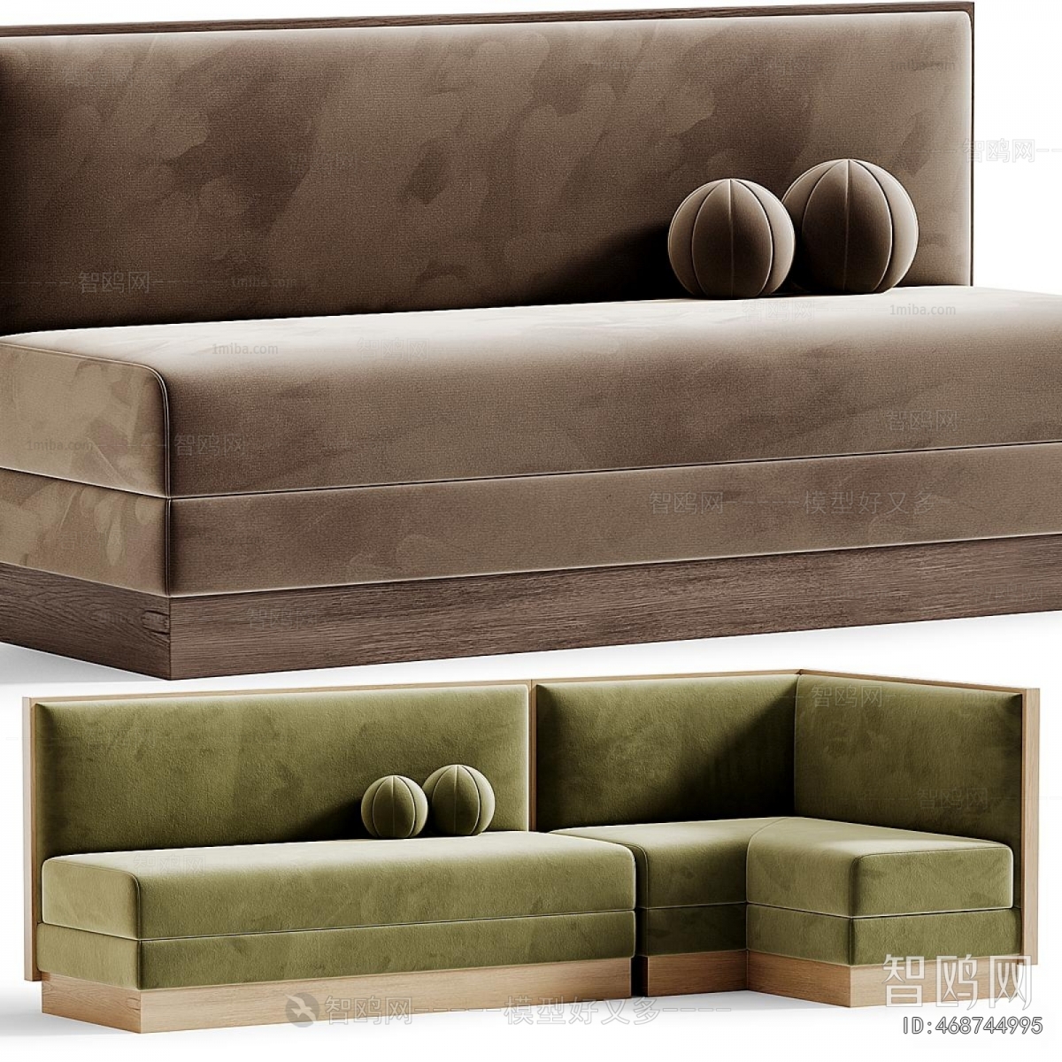 Modern Card Seat Sofa
