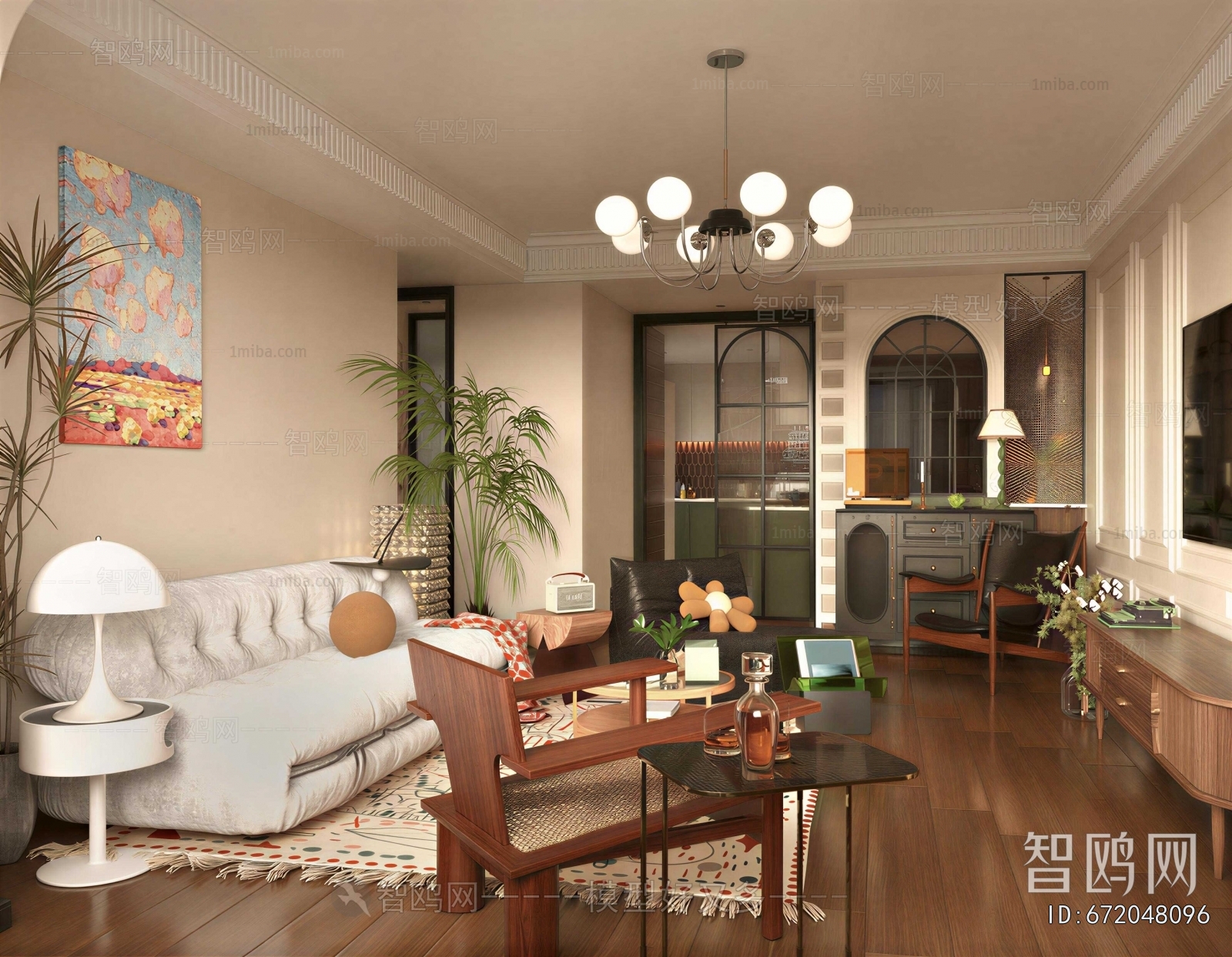 French Style A Living Room