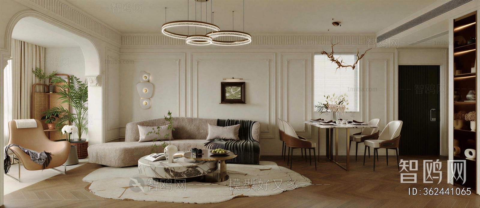 French Style A Living Room