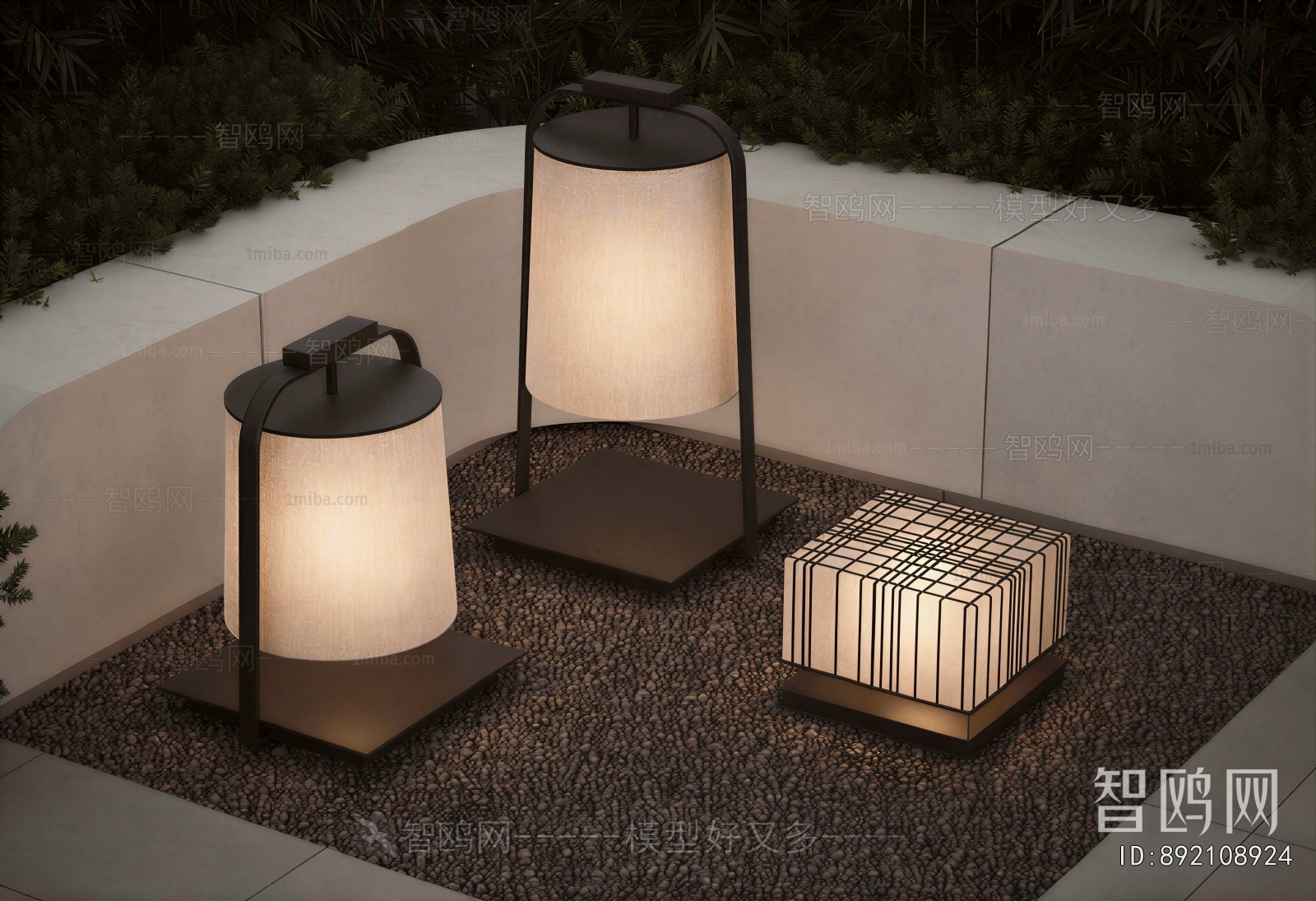 New Chinese Style Outdoor Light
