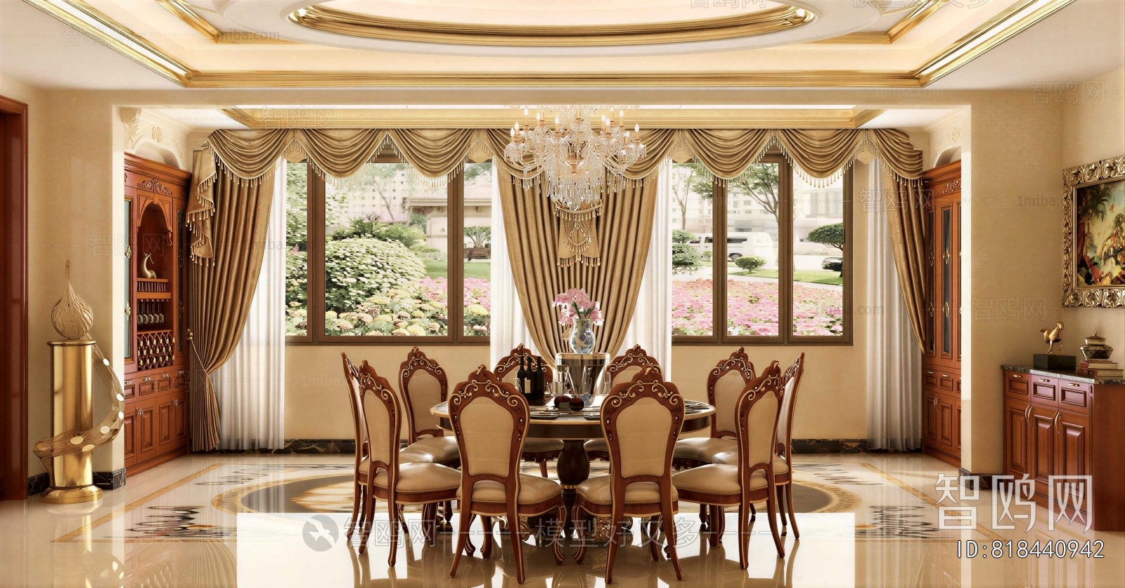 European Style Dining Room