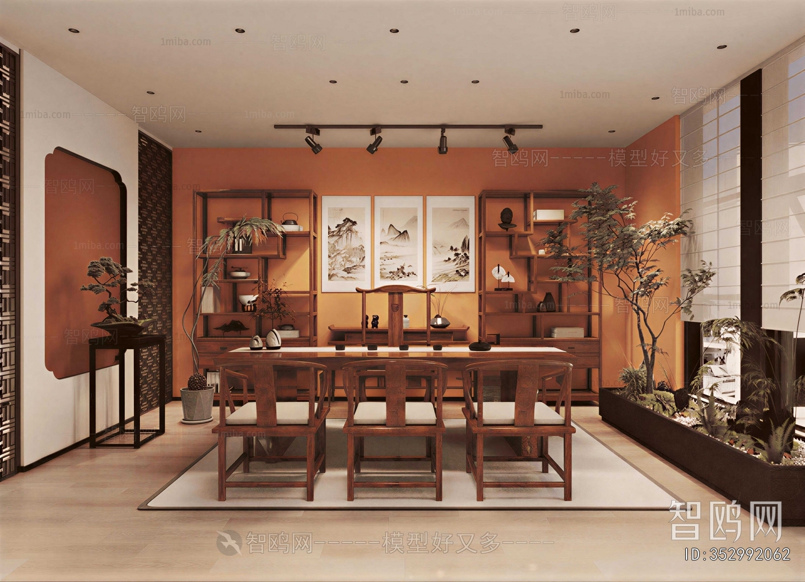 New Chinese Style Tea House