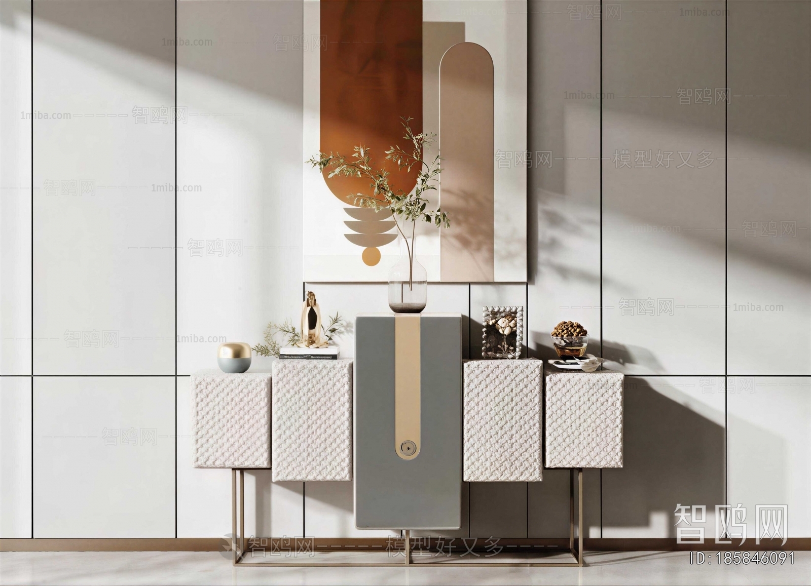 Modern Entrance Cabinet