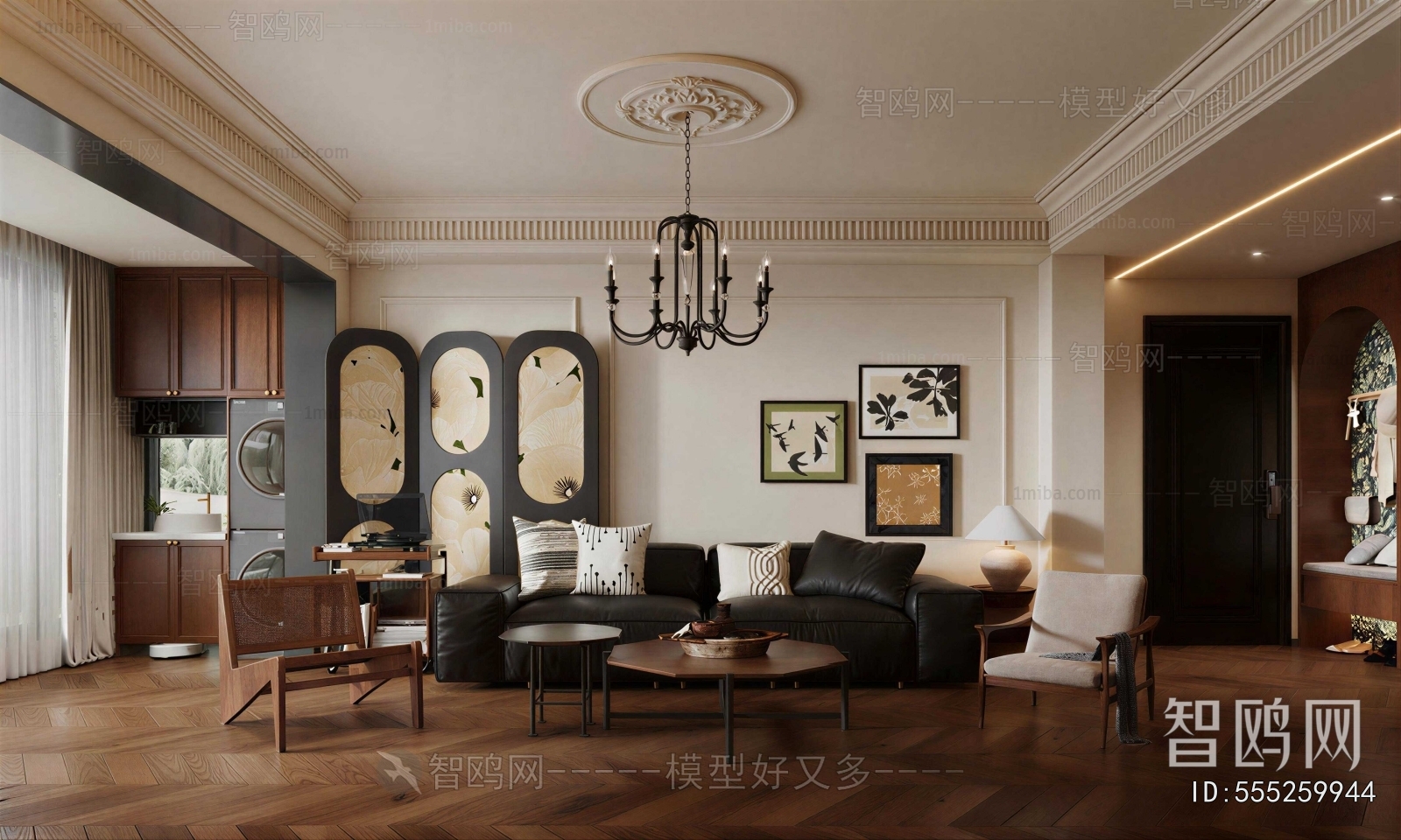 French Style A Living Room