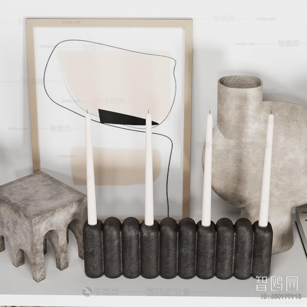 Wabi-sabi Style Decorative Set