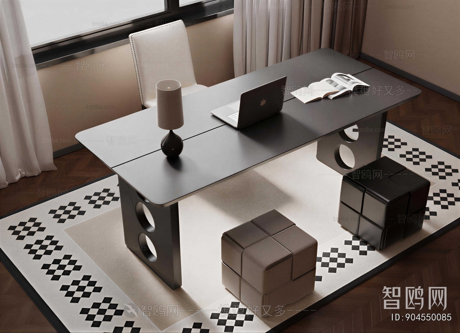 Modern Computer Desk And Chair