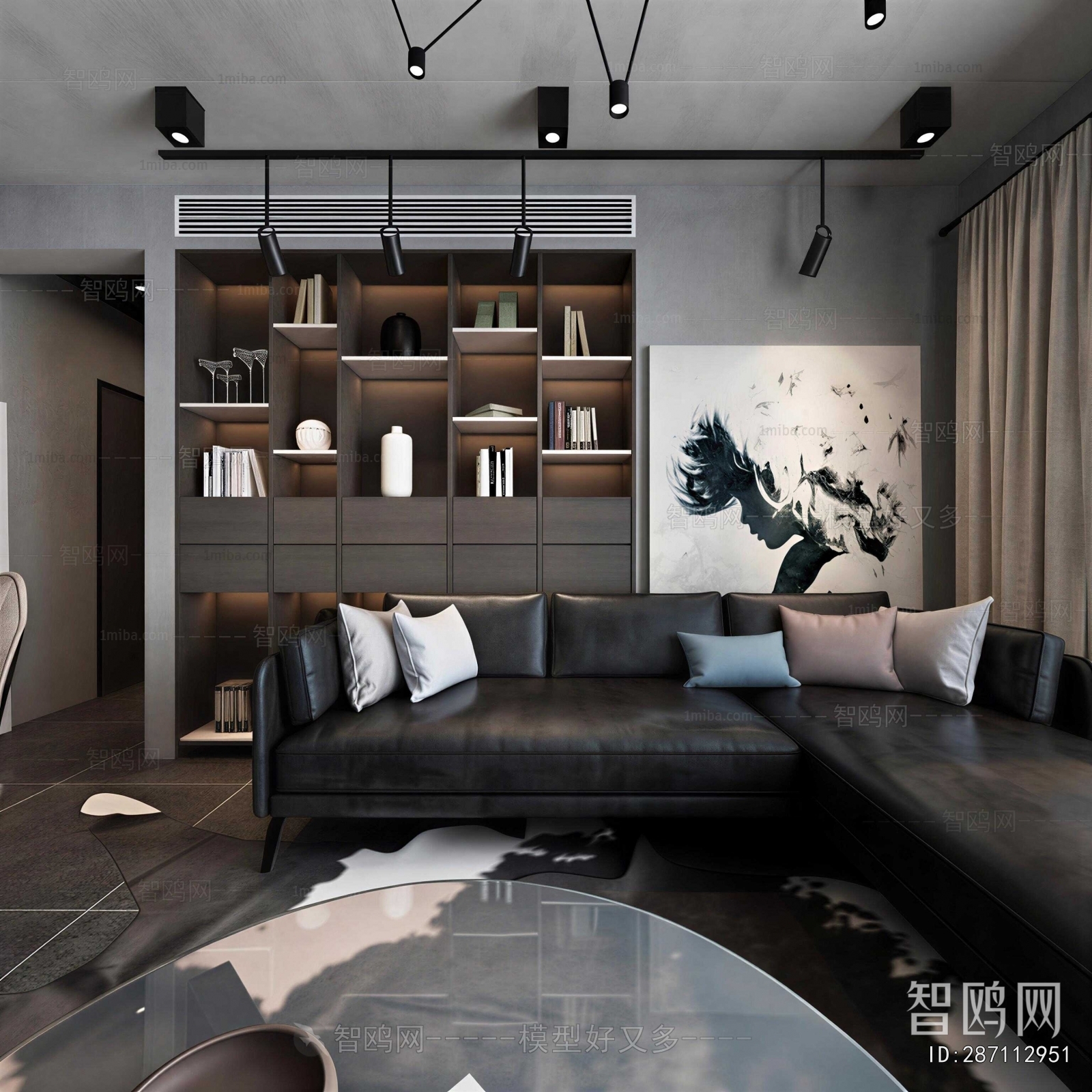 Industrial Style A Living Room