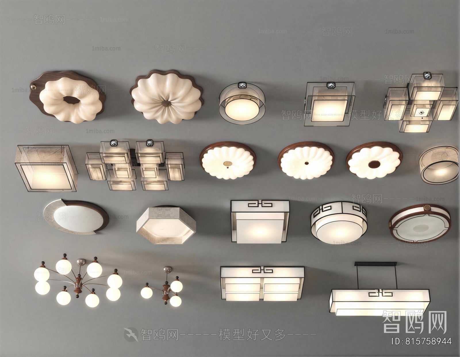 New Chinese Style Ceiling Ceiling Lamp