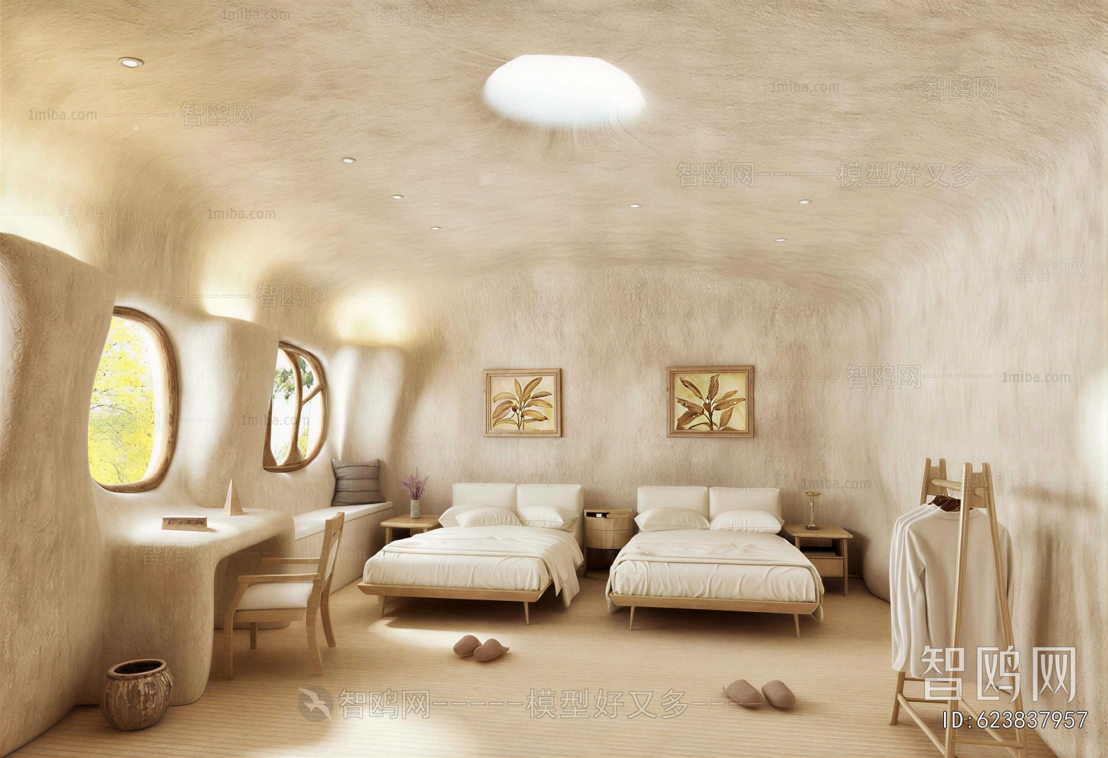 Wabi-sabi Style Residential Hostel