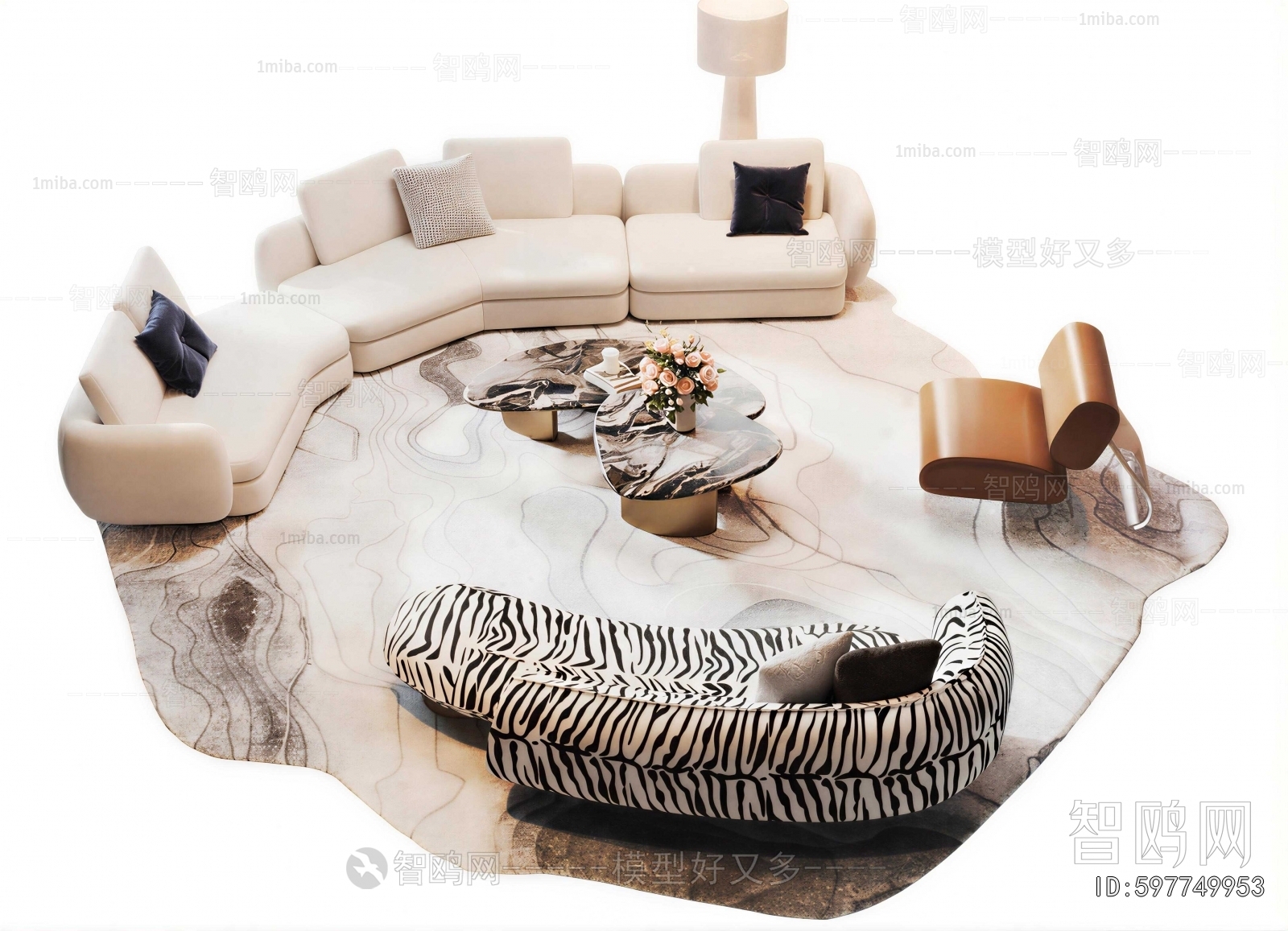 Modern Sofa Combination
