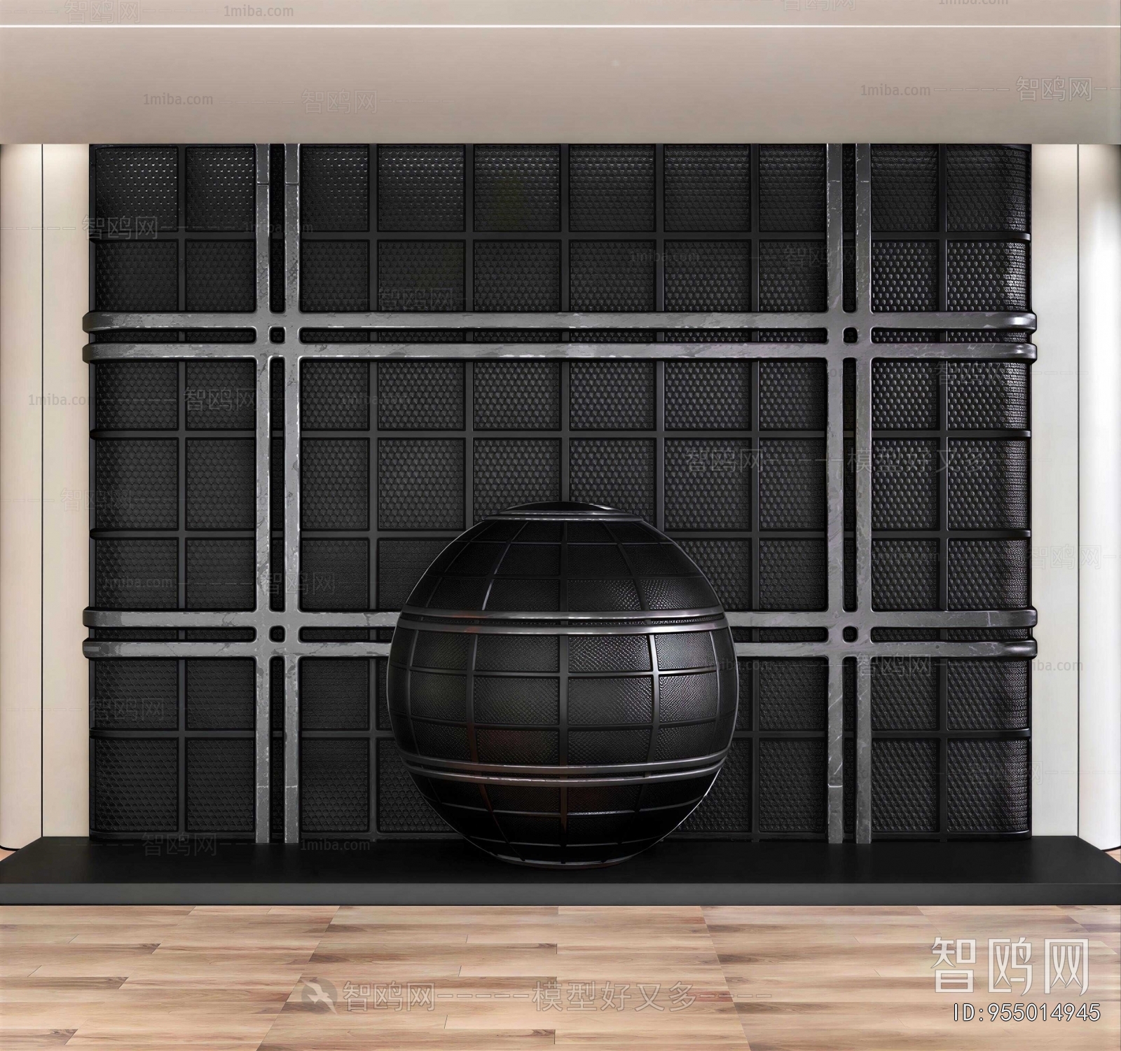 Industrial Style TV Wall
