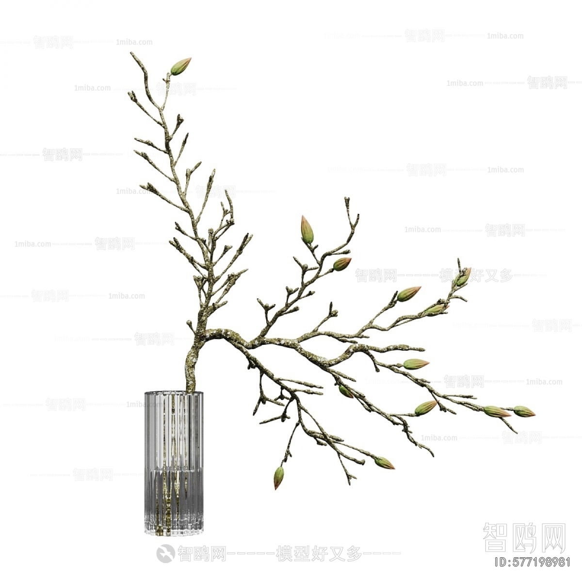 Modern Aquatic Green Plant